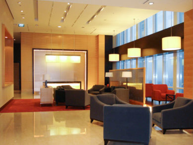Interior Design of Indofood Corporate Floor, Indofood Tower, Jakarta by Interior Designer Nicholas Merrow-Smith