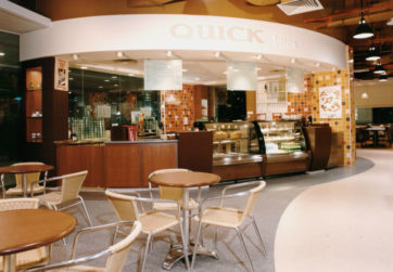 Interior Design of Megabites' Cafe, SIM Campus, Singapore