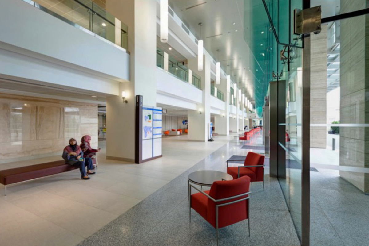 Medical Centre Lobby Interior Design Photo